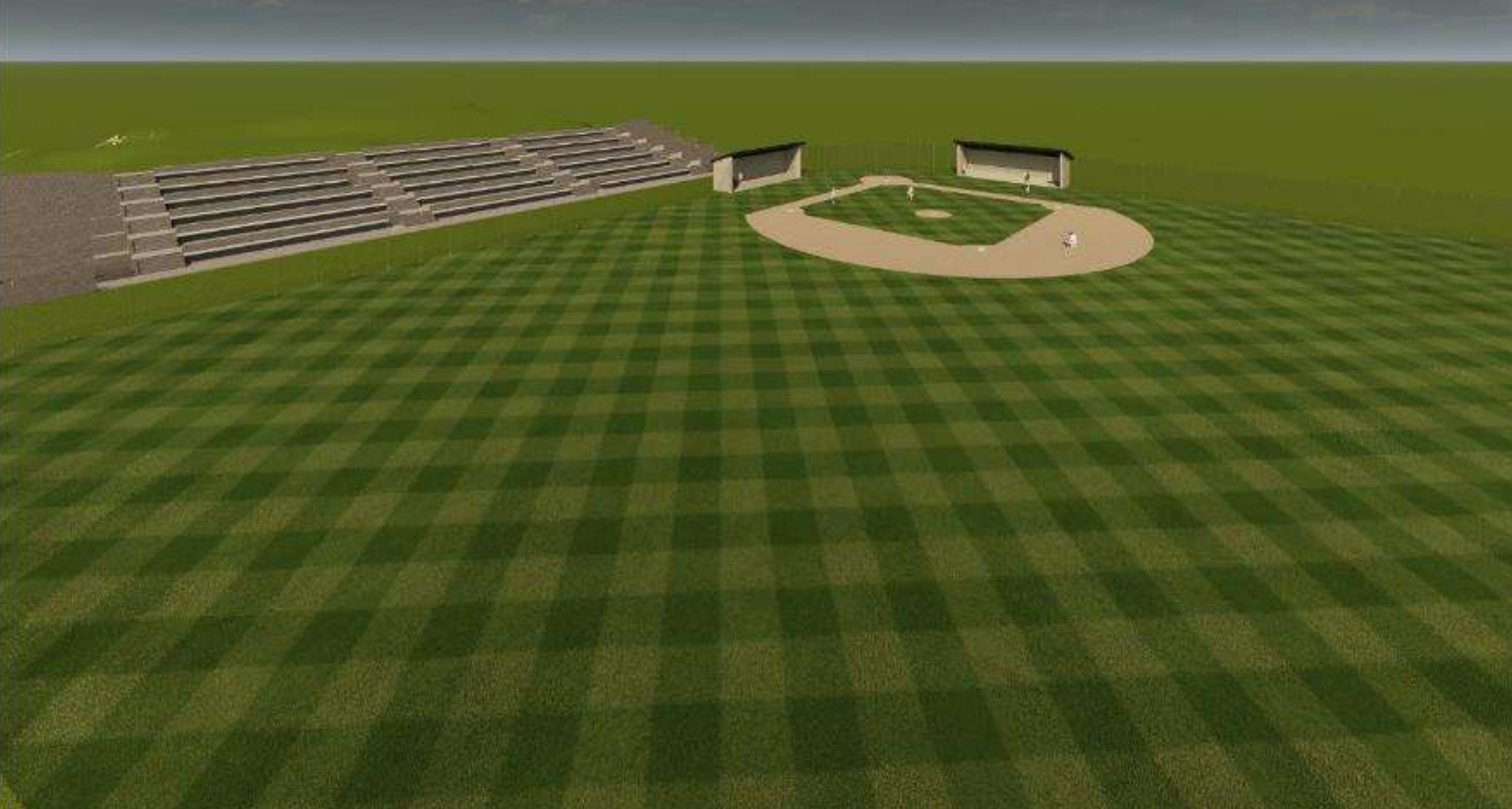 Baseball Field Render