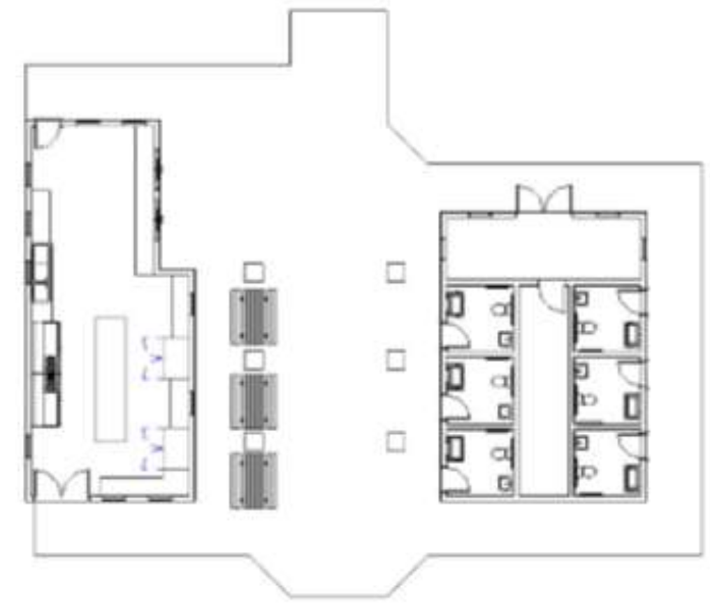 Concessions and Bathroom Floor Plan