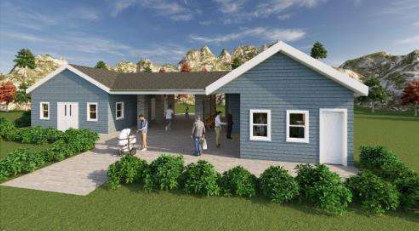 Concessions and Bathroom Render